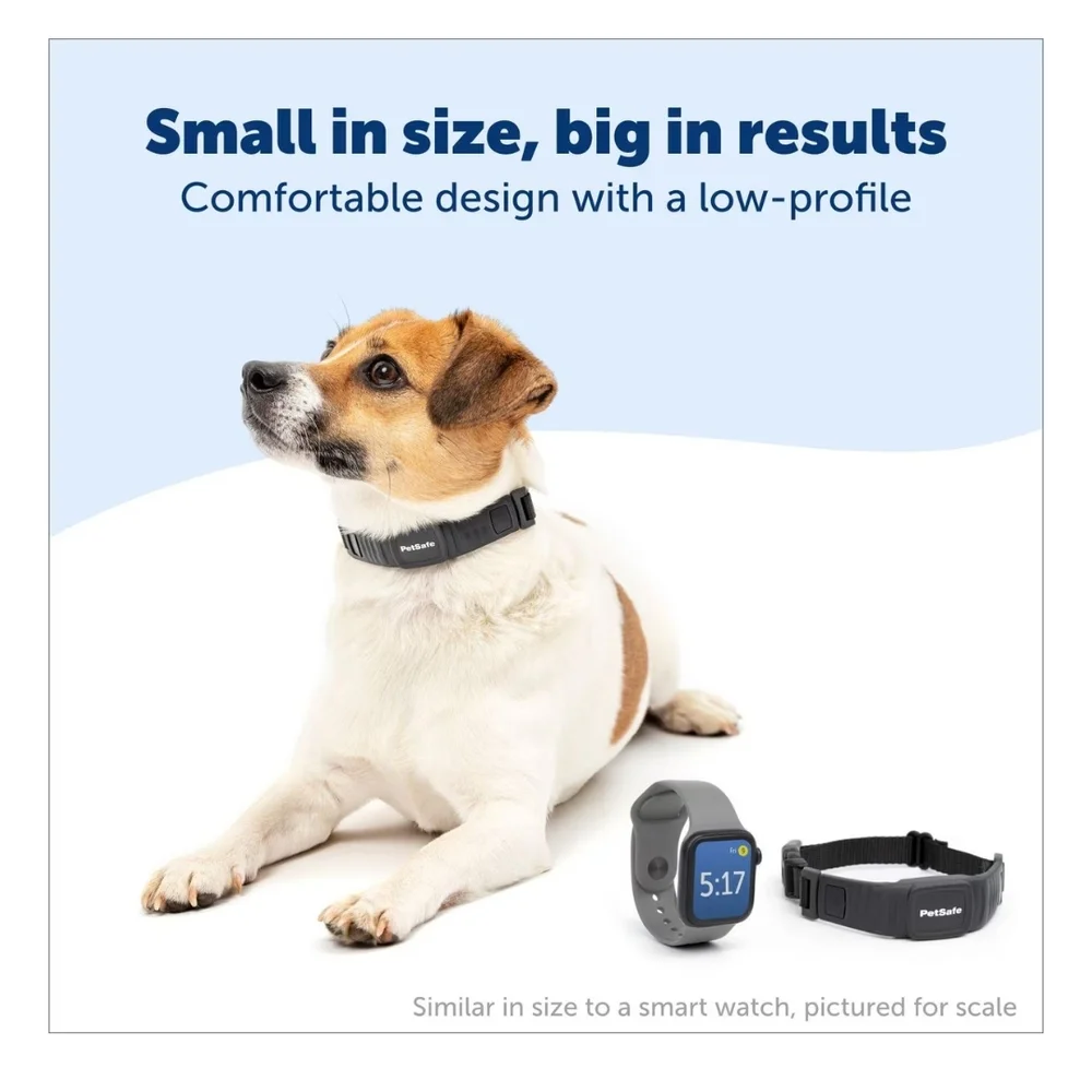 Petsafe NanoBark Collar by PetSafe Rechargeable Dog Bark Collar, Black